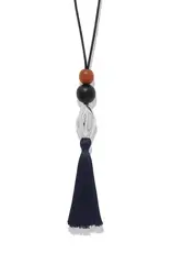 Cascade Rio Wood Tassel Necklace