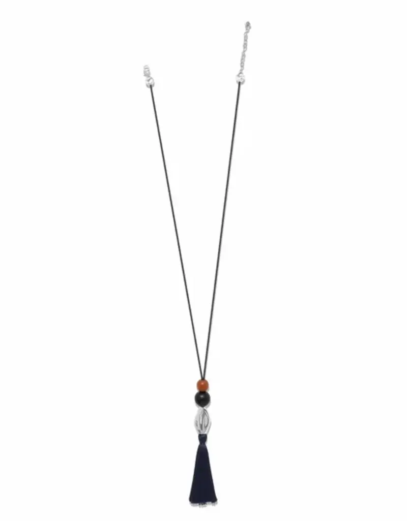 Cascade Rio Wood Tassel Necklace