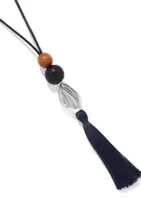 Cascade Rio Wood Tassel Necklace