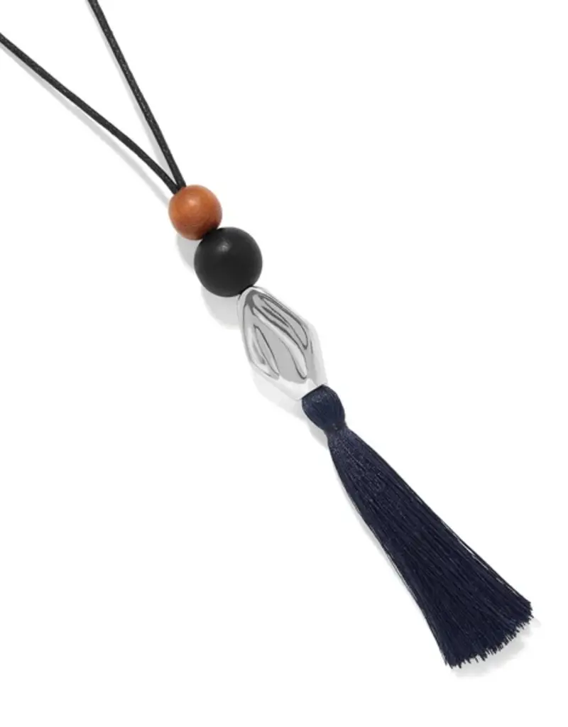 Cascade Rio Wood Tassel Necklace