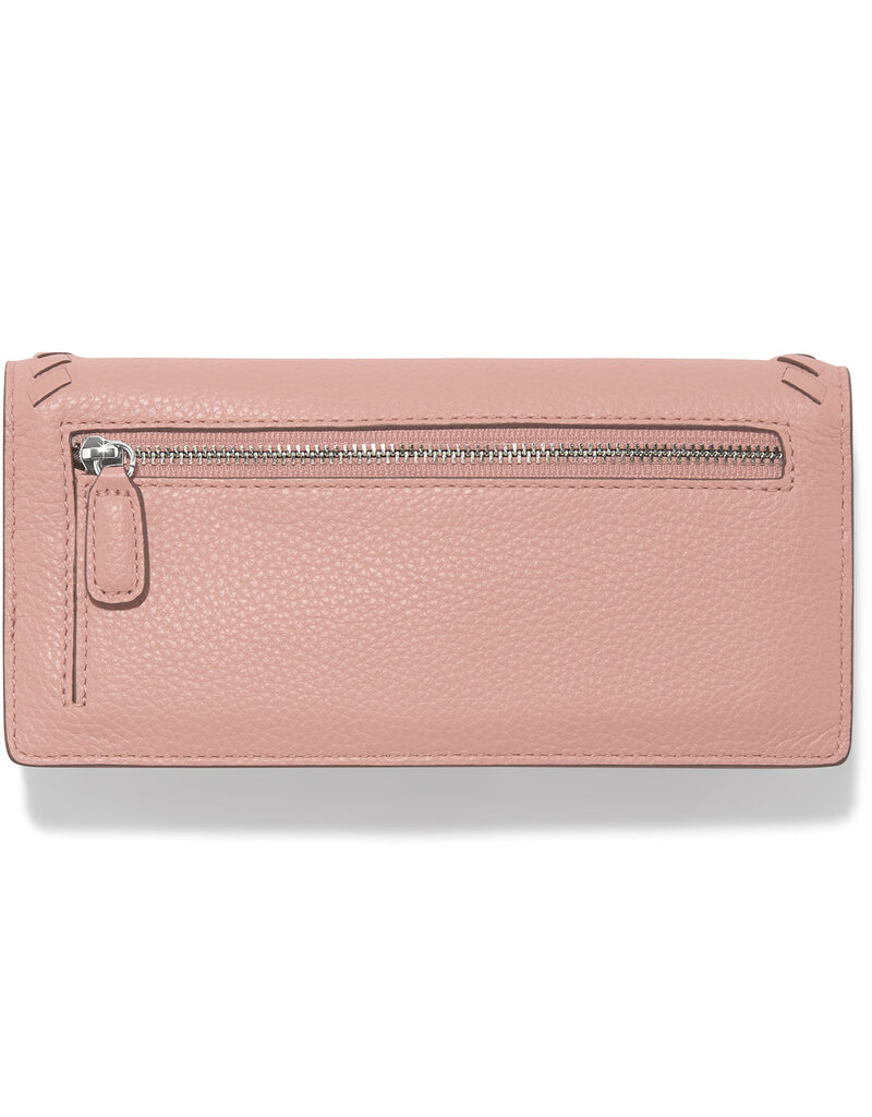 Interlok Harmony Slim folio Wallet in Pink Sand