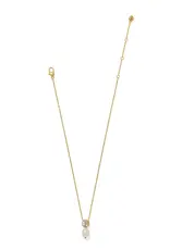 Trust Your Journey Pearl Necklace