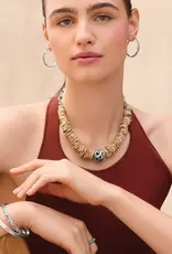 Contempo Sonora Dorado Disk Necklace