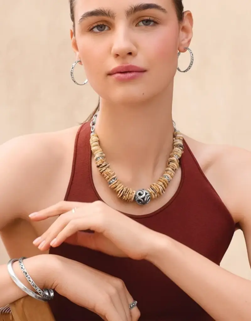 Contempo Sonora Dorado Disk Necklace