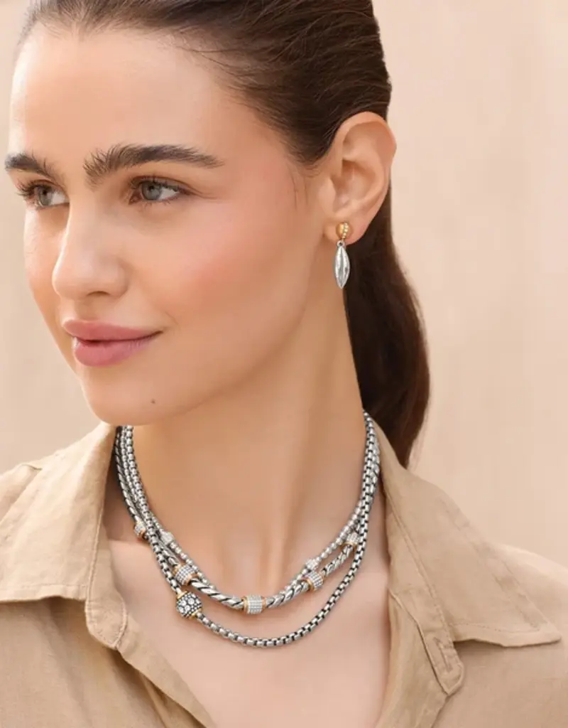 Meridian Solis Hematite Necklace