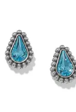 Twinkle Luxe Teardrop Post in Blue