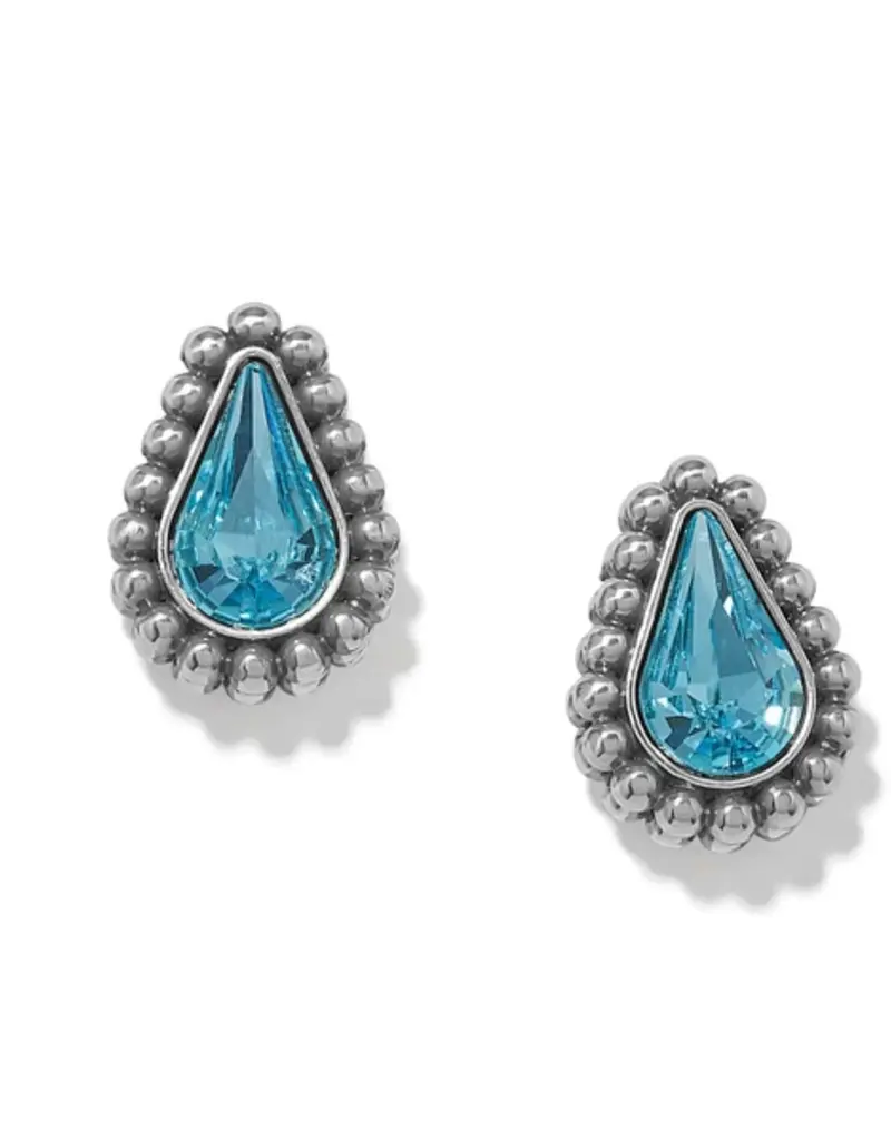 Twinkle Luxe Teardrop Post in Blue