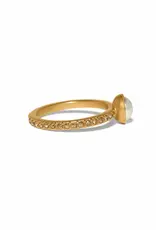 Trust Your Journey Double Pearl Ring