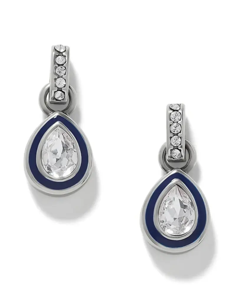 Halo Gemma Petite Teardrop Post Drop in Crystal