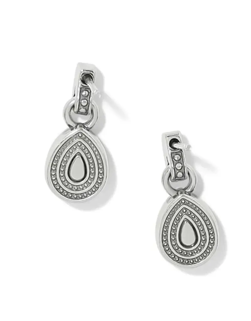 Halo Gemma Petite Teardrop Post Drop in Crystal