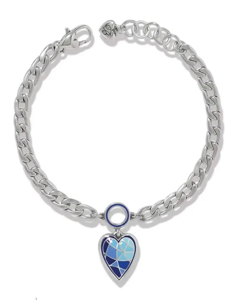 Colormix Heart Blues Bracelet