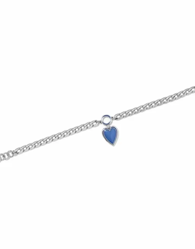 Colormix Heart Blues Bracelet