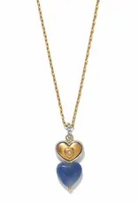 One Heart Duo Heart Petite Necklace