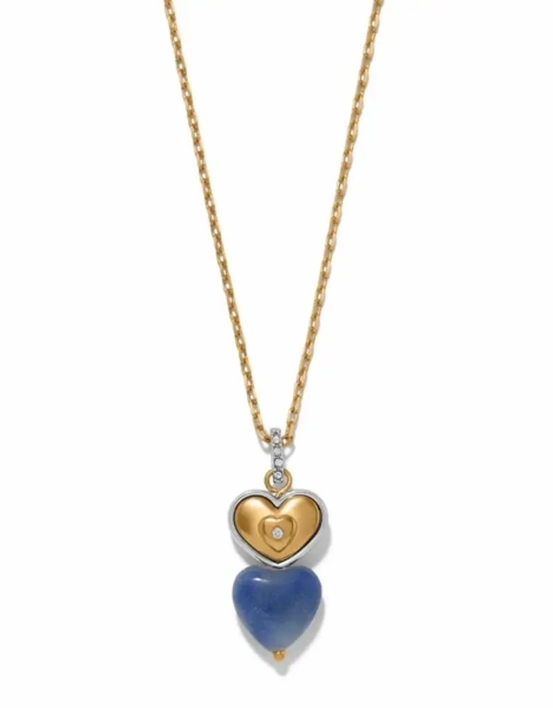 One Heart Duo Heart Petite Necklace