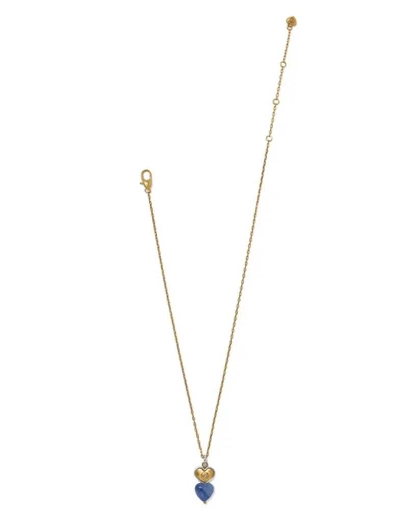 One Heart Duo Heart Petite Necklace
