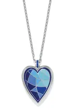 Colormix Heart Blues Convertible Necklace