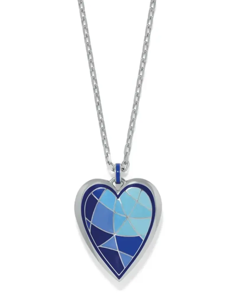 Colormix Heart Blues Convertible Necklace