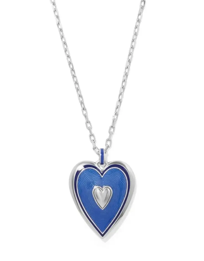 Colormix Heart Blues Convertible Necklace