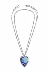 Colormix Heart Blues Convertible Necklace