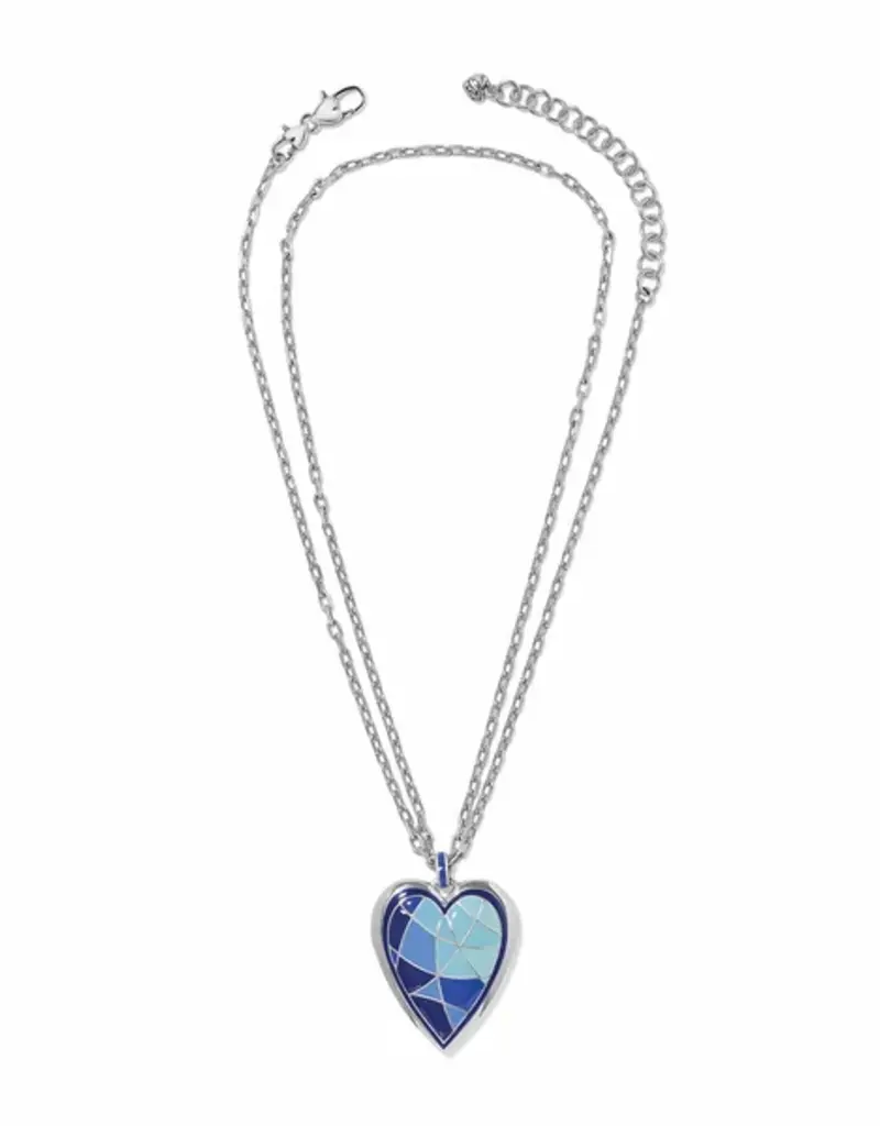 Colormix Heart Blues Convertible Necklace