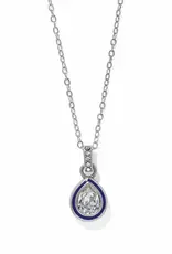 Halo Gemma Petite Teardrop Crystal Necklace