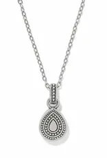 Halo Gemma Petite Teardrop Crystal Necklace