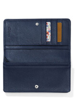 Interlok Embroidered Rockmore Wallet in Midnight