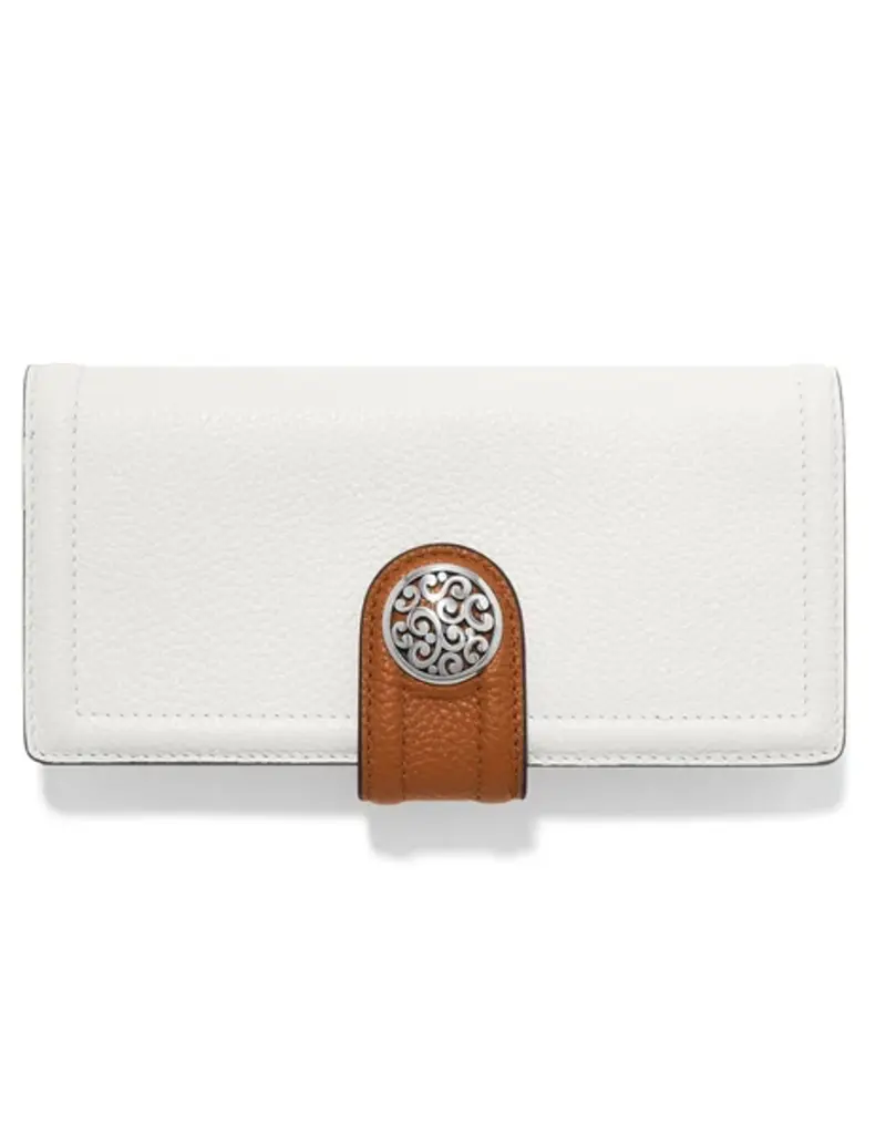 Contempo Slim Wallet in White