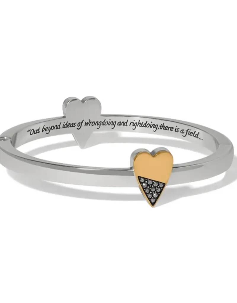 Love Messages Higher Love Hinged Bangle