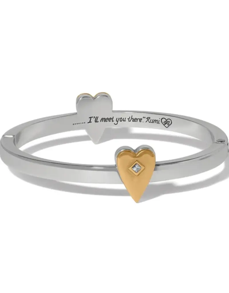 Love Messages Higher Love Hinged Bangle