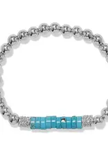 Meridian Petite Station Turquoise Stretch Bracelet