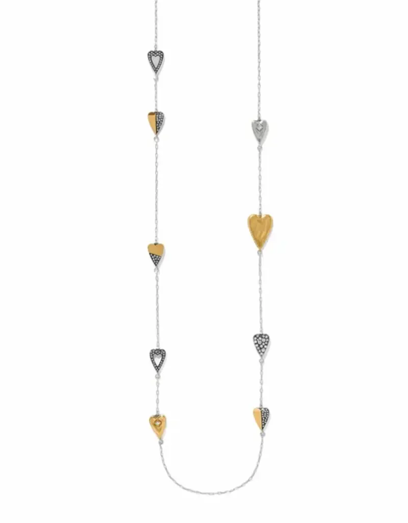 Love Messgaes Higher Love Long Necklace