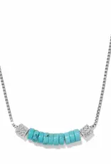 Meridian Petite Station Turquoise Necklace