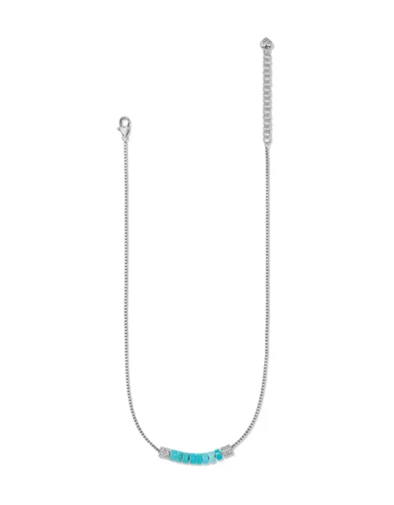 Meridian Petite Station Turquoise Necklace