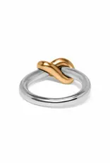 Interlok Single Knot Two Tone Ring