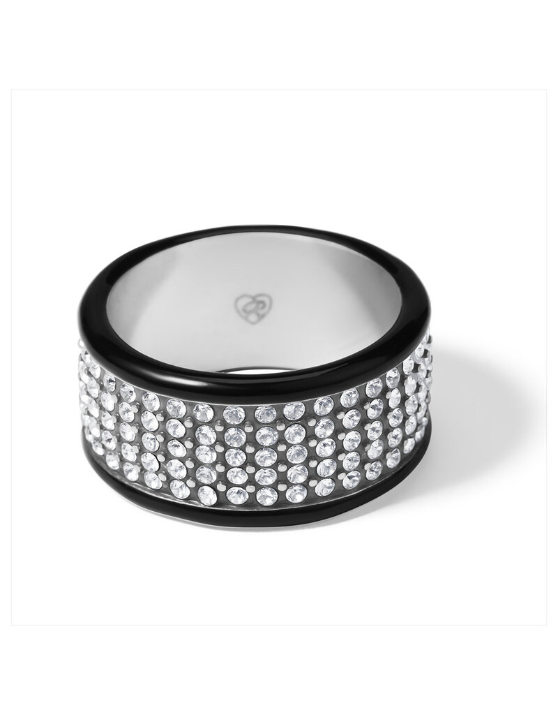Meridian Band Ring in Black