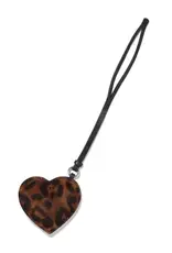 La Strada Handbag Charm in Leopard