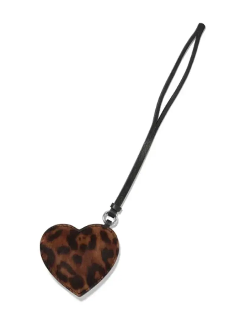 La Strada Handbag Charm in Leopard