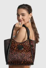 Noa Leopard Large Tote