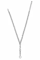 Luxe Y Shape Open Charm Ring Necklace