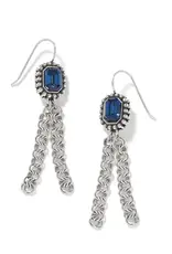 Twinkle Luxe Tassel French Wire in Blue