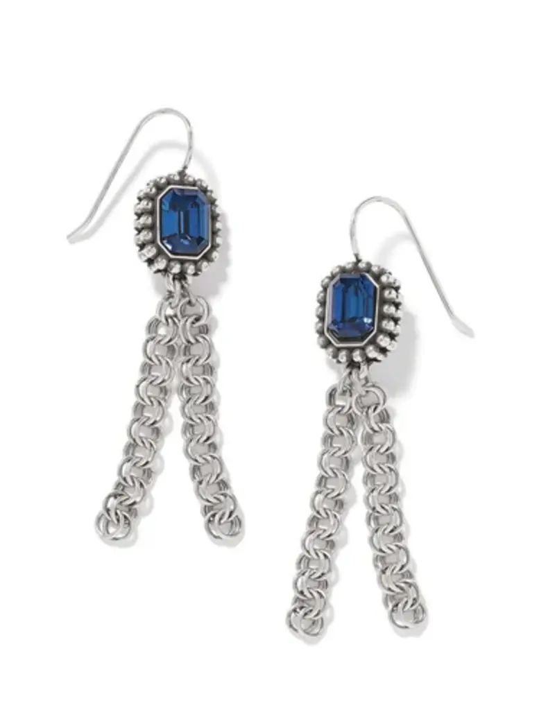 Twinkle Luxe Tassel French Wire in Blue