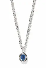 Twinkle Luxe Necklace in Blue