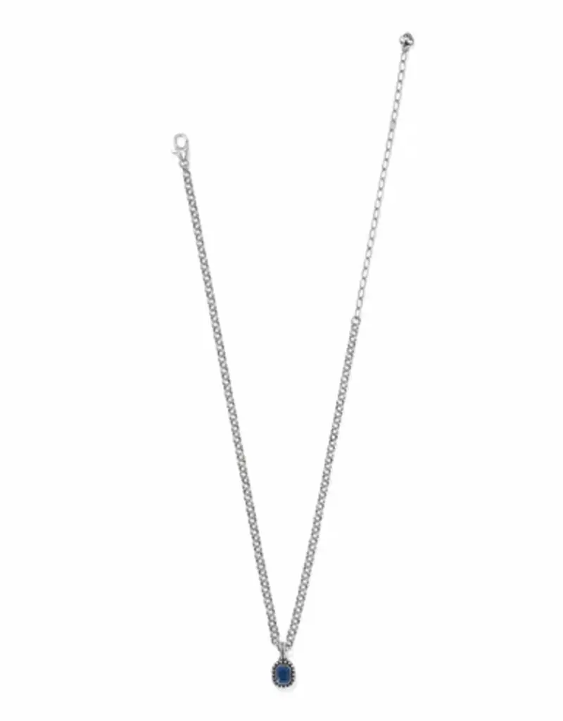 Twinkle Luxe Necklace in Blue
