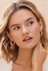 Inner Circle Oval Hoops
