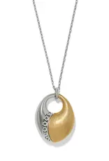 Inner Circle Oval Pendant Necklace