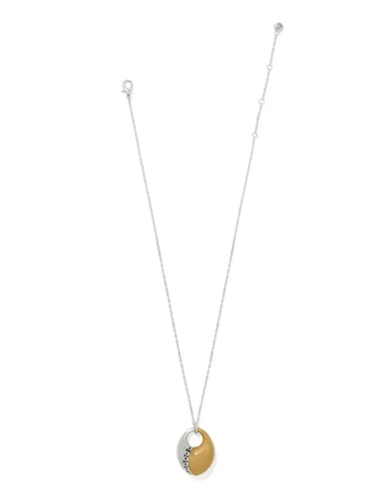 Inner Circle Oval Pendant Necklace