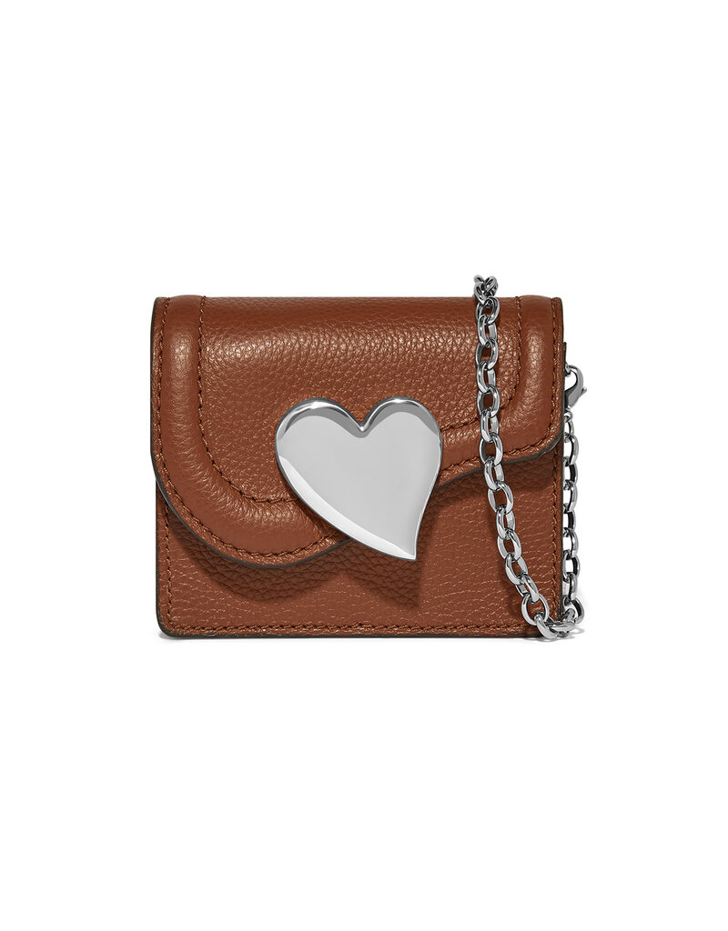 Cascade Small Wallet in Bourbon