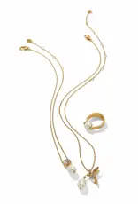 Trust Your Journey Pearl Ring