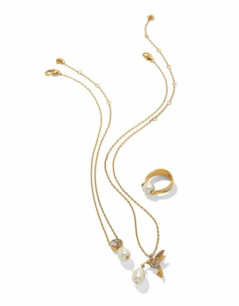 Trust Your Journey Pearl Ring